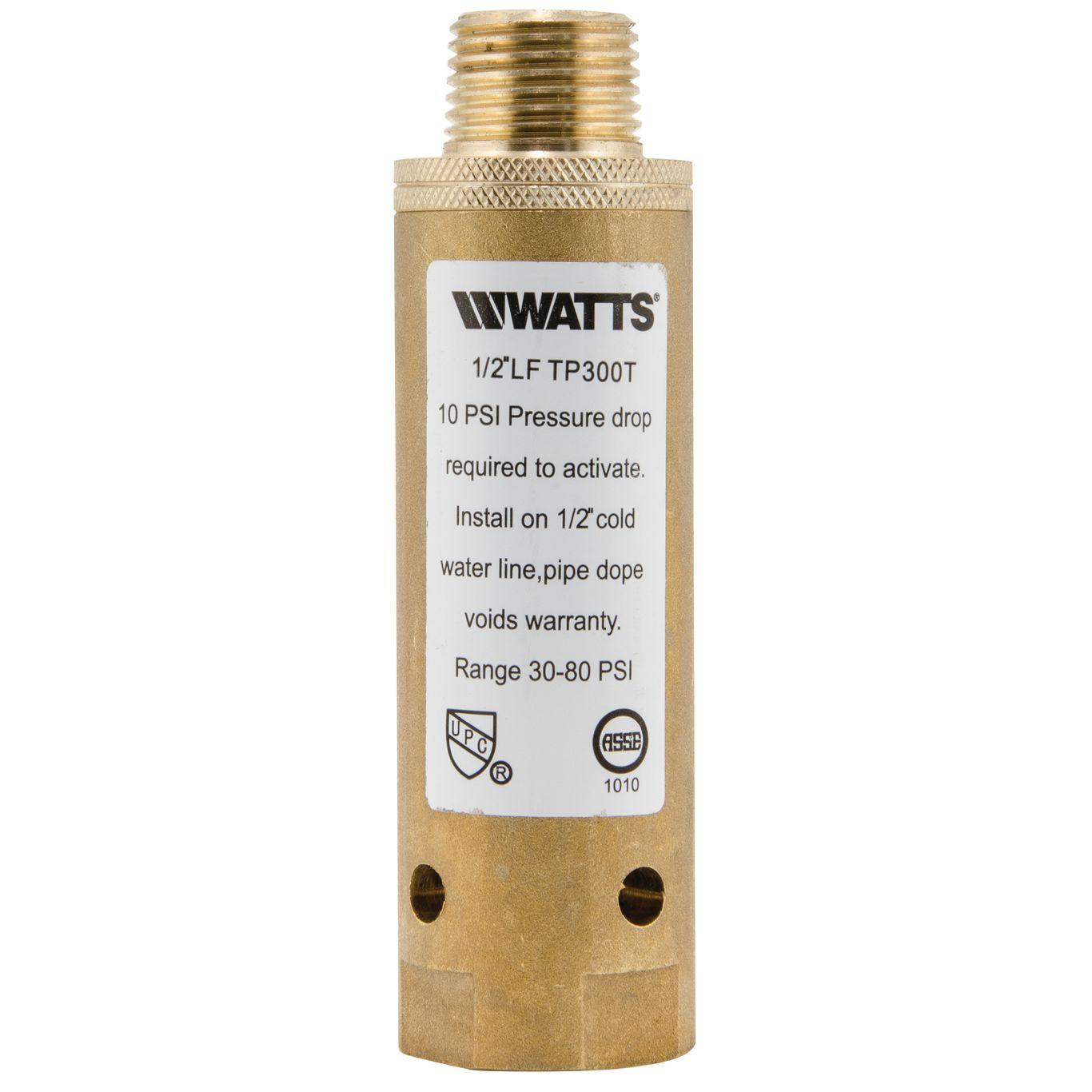 LFTP300T 1/2 In Lead Free Trap Primer, Threaded, Watts