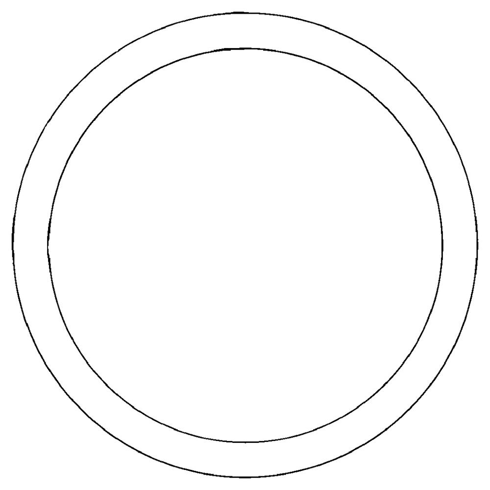 Slip Joint Washer Rubber Regular 1 1/2 Inch