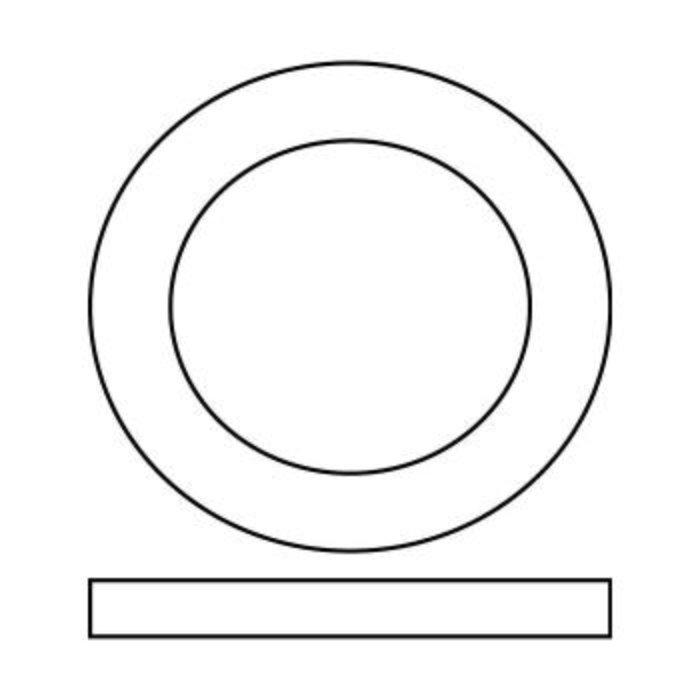 Washer Sj Rubber 1 1/2 In X 1 3/8 In