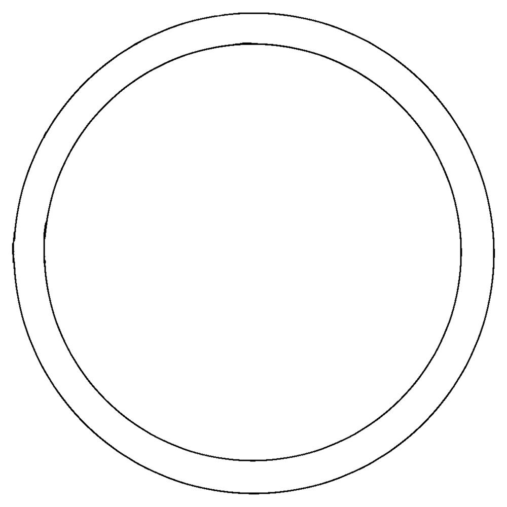 Slip Joint Washer Poly Plastic 1 1/2 Inch