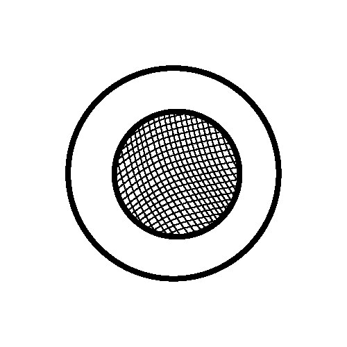 Hose Washer W/ Course Screen 30X30 Ss Mesh