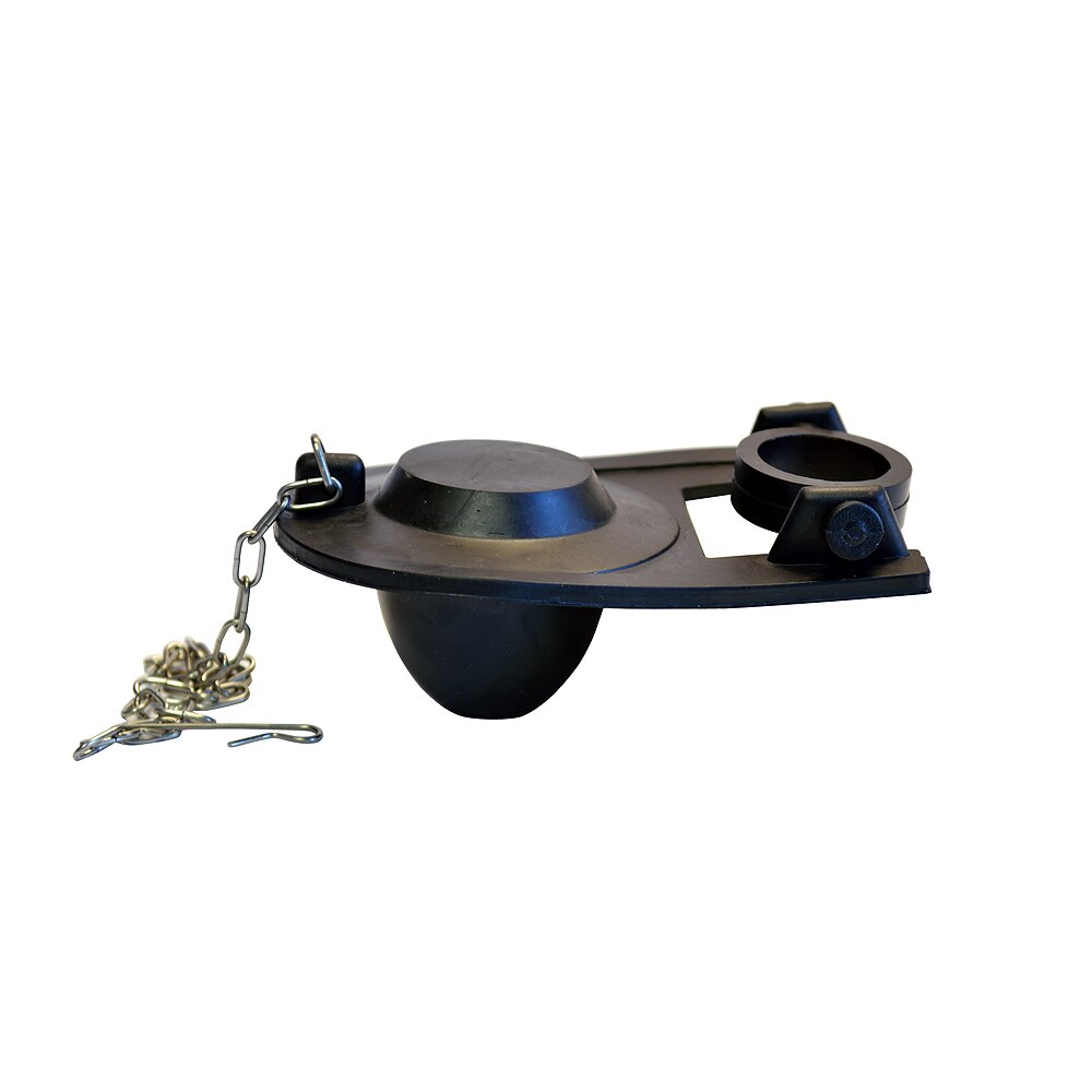 Universal Toilet Silicone Flapper with Chain Treated fits 2 Inch Flush Valves