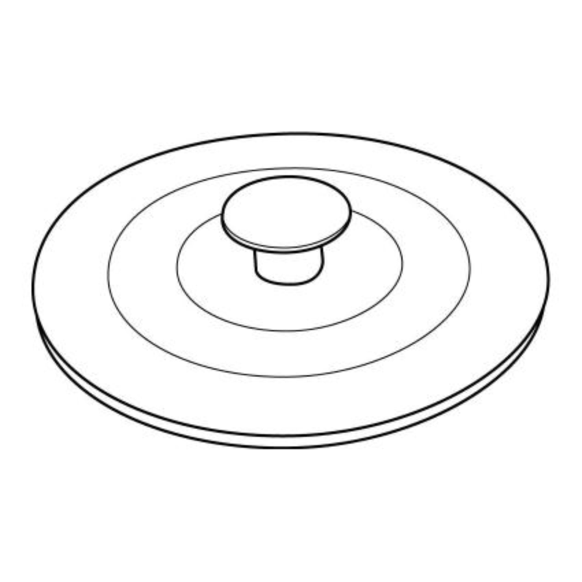 Stopper Disposer Cover Fit All 4 In