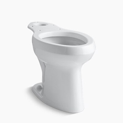 Highline® Pressure Lite™ White Floor Mount Elongated Bowl, 1.0 GPF, ADA, Kohler