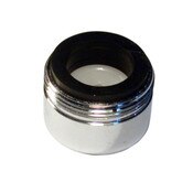 Dual Thread Aerator, 0.5 GPM, 15/16-27 Inch Male X 55/64-27 Inch Female Thread Chrome (5 Pack)