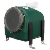 One Piece High Density Polyethylene (HDPE) Wet Waste Interceptor, 2 Inch Connections