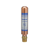 Piston Operated Water Hammer Arrestor with Hard Drawn Seamless “K” Copper Body, 3/4 Inch Threaded Connection, and 7 1/2 Inch Length