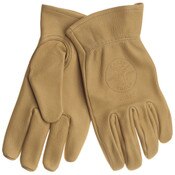 Cowhide Work Gloves, Medium