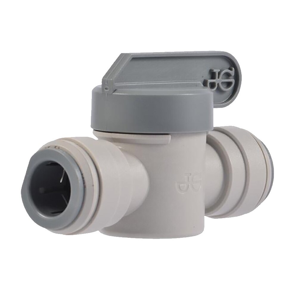 Shut Off Valve 1/2 Inch x 1/2 Inch OD Long Handle Gray