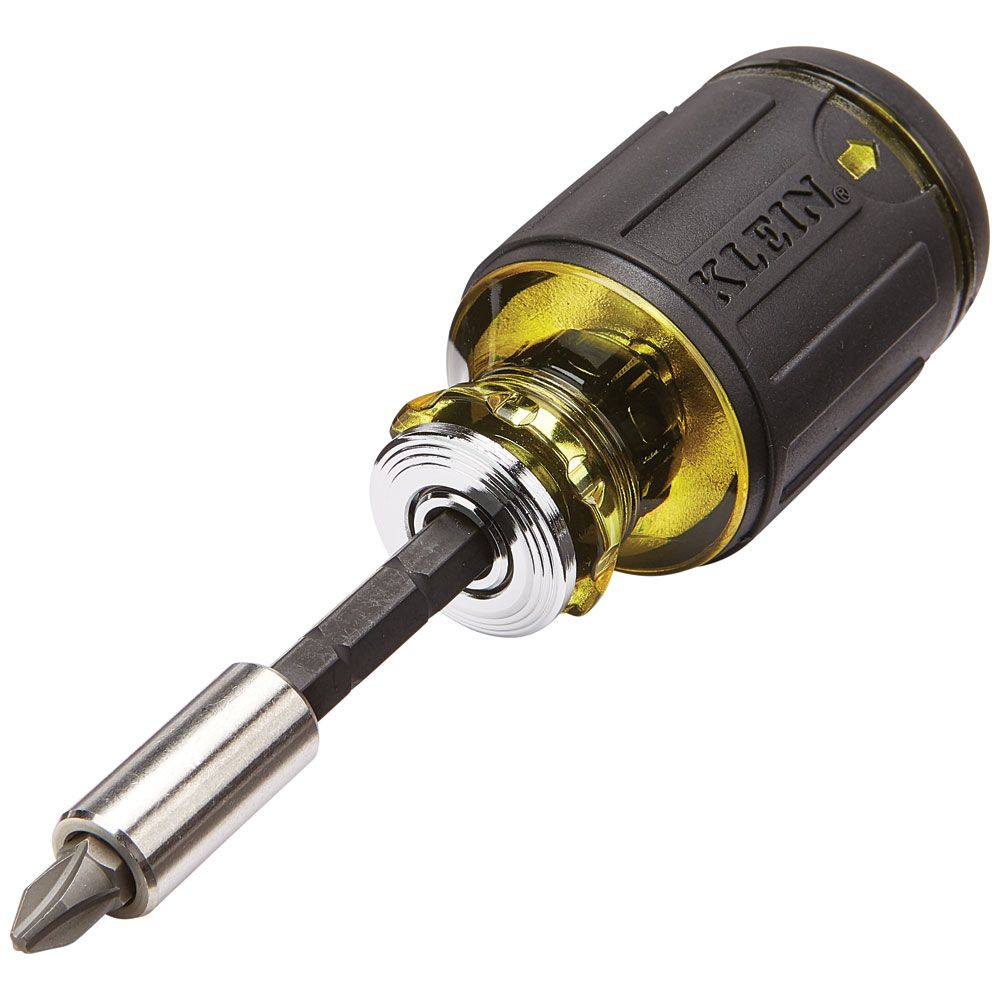 8-in-1 Adjustable stubby driver, Klein Tools