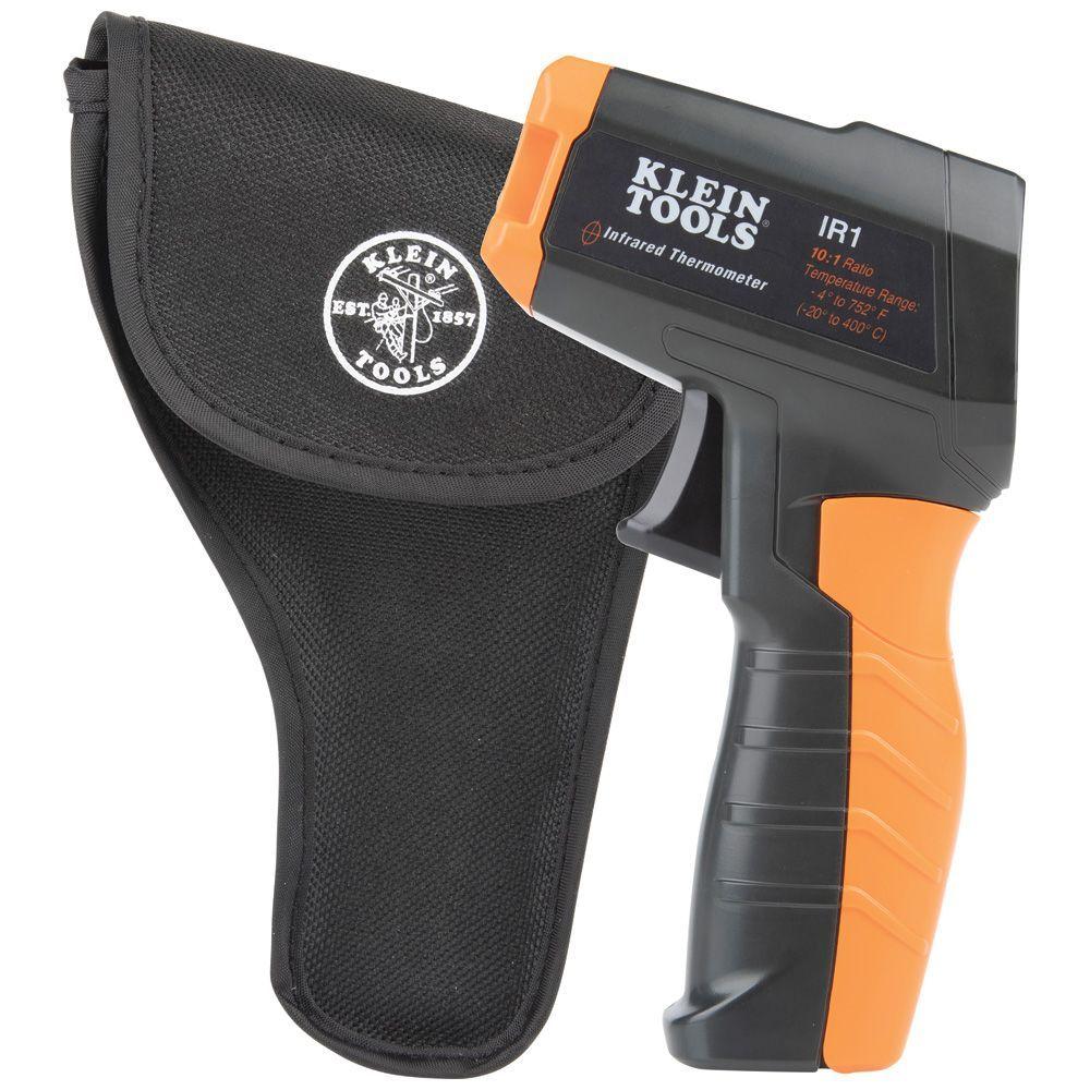 IR1 Infrared digital thermometer with Targeting Laser, 10:1, Klein Tools