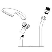 Hand Held Flexshower Assembly