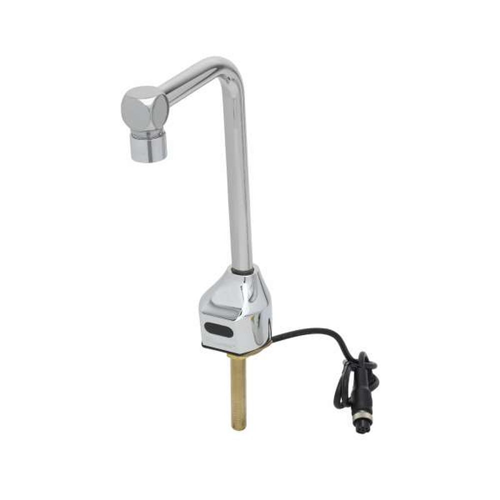 Sensor operated glass filler, 8" deck mount pedestal, 1/2" npt, 1.5 gpm. T&S