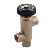 1/2 In Lead Free Low Temperature Hot Water Extender Mixing Valve With Solder Connections