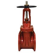 6 In OSY Resilient Wedge Gate Valve, Flanged, Series 408