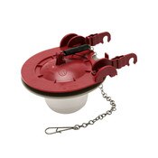 Universal 3 Inch Adjustable Toiler Flapper with Silicone Seal