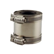 No Hub Coupling 1-1/2 In Cast Iron X 1 In Plastic