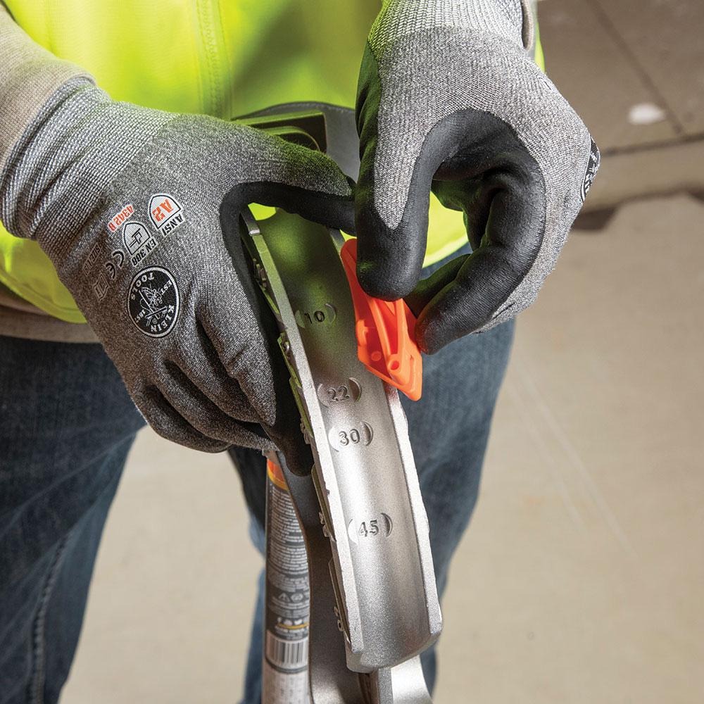 Aluminum Conduit Bender Full Assembly, 1/2-Inch EMT with Angle Setter™, Klein Tools