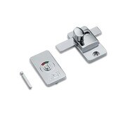 Chrome Indicator Partition Door Latch Only, Fits Accurate and Global Partitions
