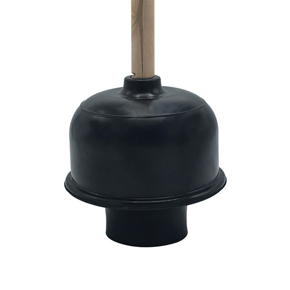 Toilet Plunger, Ultra Force Extra Heavy Duty Black Rubber