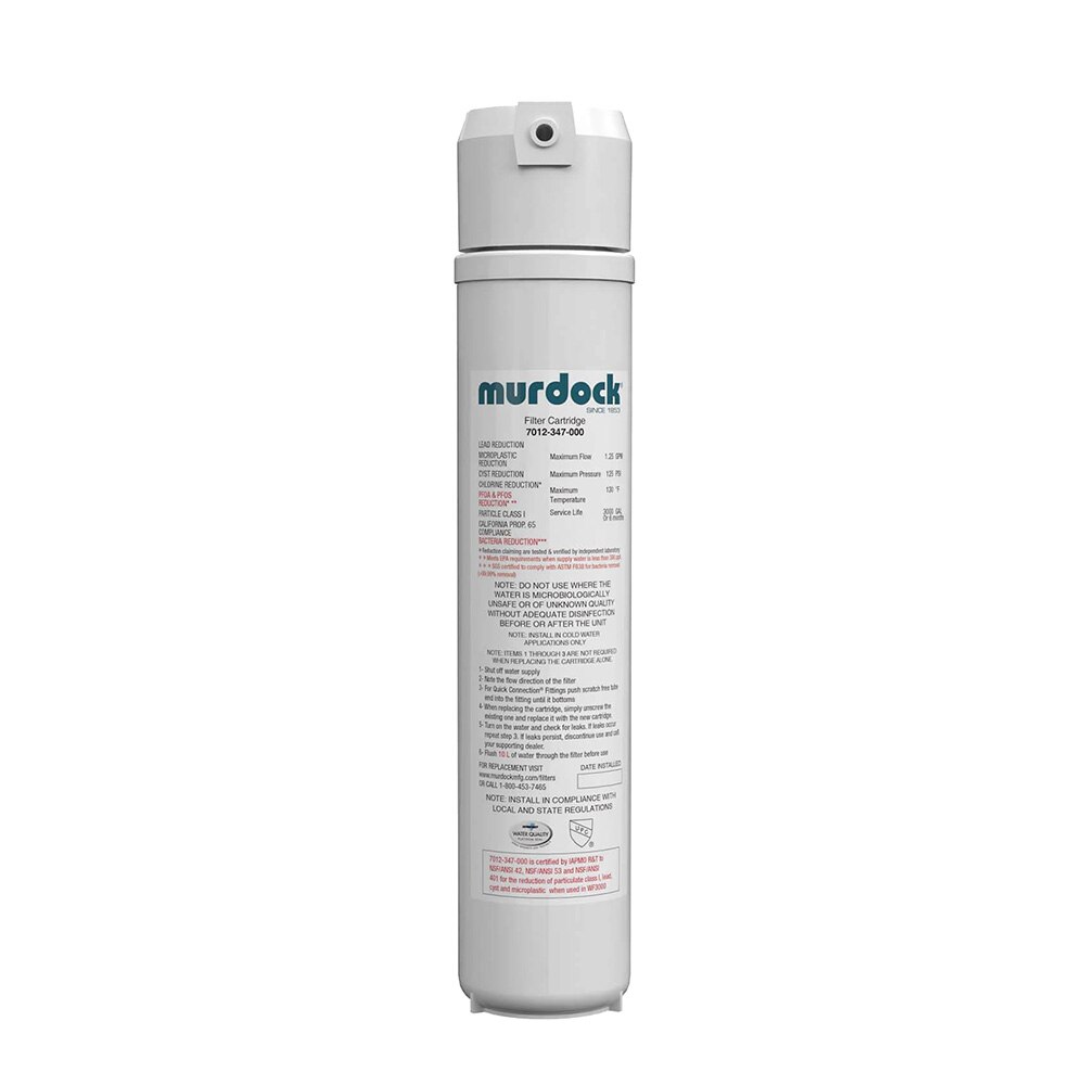 3000 Gallons PFAS Water Filter, Complete Kit - Includes Head Assembly, Filter, Bracket, Tubing, Murdock