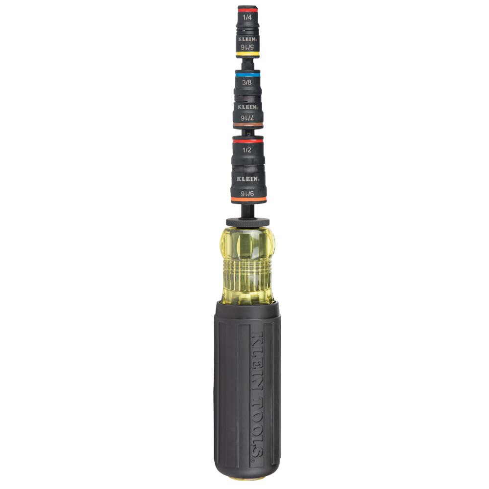 7-in-1 Impact Rated Flip Socket Set with Handle, Klein
