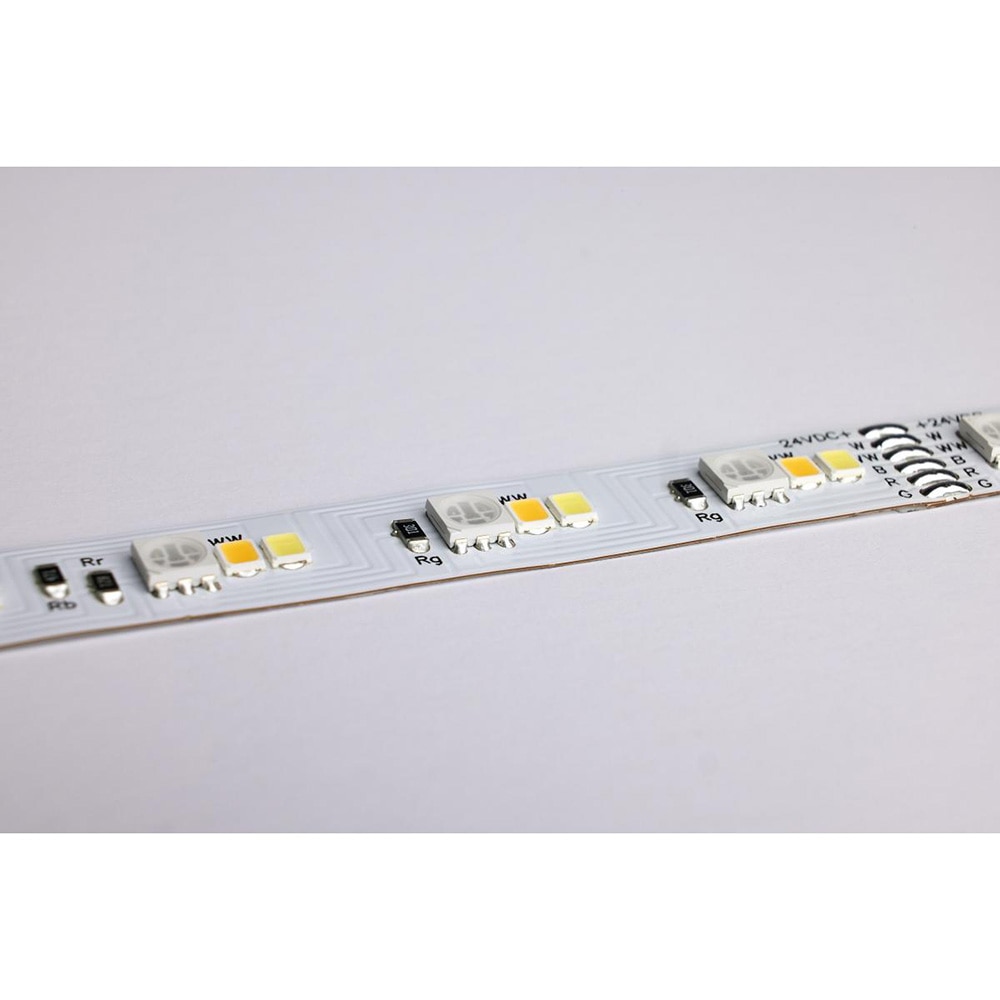 Dimension Plus Tape 32 Foot Light Strip White Finish, Hi-Output, 30 Watts, 3080 Lumens, with RGB plus Turnable, J-Box Connection, Starfish IOT Capable, IOT Enabled, Satco