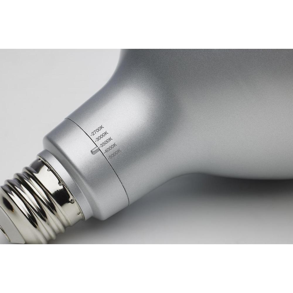 LED PAR38 Light Bulb, 3000L, 21W, 120V, 2700K/3000K/3500K/4000K/5000K, Warm White to Natural Light, E26 Base (Case of 6), Satco