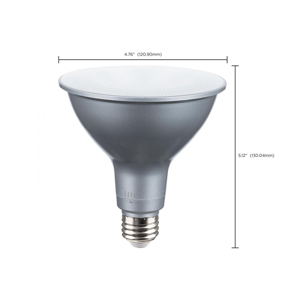 LED PAR38 Light Bulb, 3000L, 21W, 120V, 2700K/3000K/3500K/4000K/5000K, Warm White to Natural Light, E26 Base (Case of 6), Satco