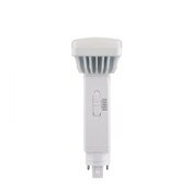 LED PL 4-Pin, 1100L, 9 Watt, 120-277V, 2700K/3000K/3500K/4000K/5000K, G24q Base, Type A/B Ballast, Warm White to Natural Light (Case of 10), Satco