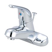Deck-Mount Manual Single Handle Lavatory Faucet, Chrome