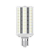 LED Corncob Light Bulb, 3200L/4700L/6000L, 20W/30W/40W, 120V-277V, 3000K/4000K/5000K, Warm to Cool White, EX39 Mogul Extended Base, White Finish