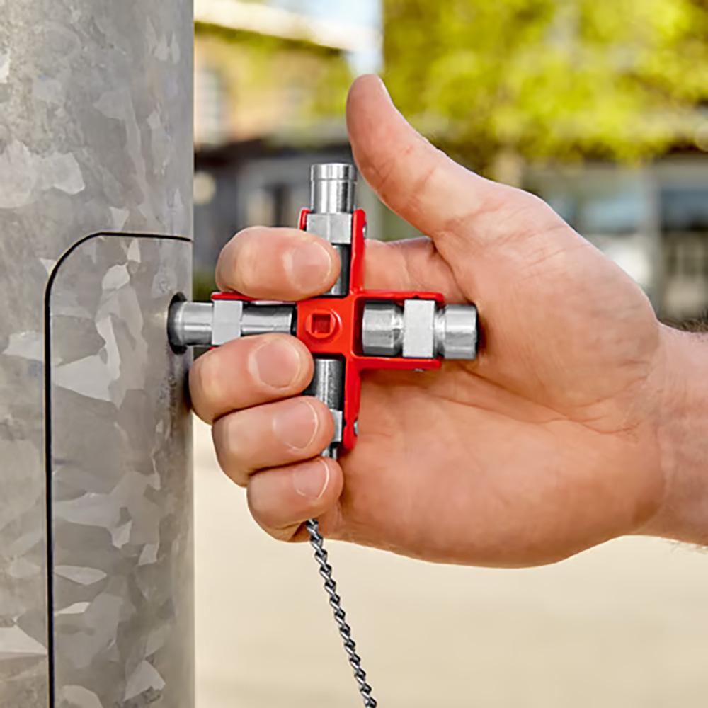 Universal Control Cabinet Key, 3-1/2 Inch, Knipex