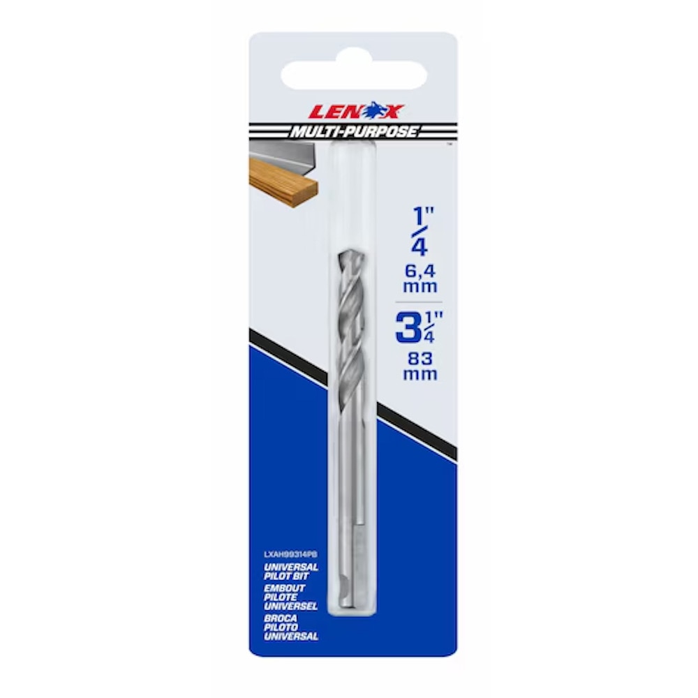 3-7/16 Inch Pilot Drill Bit, Lenox