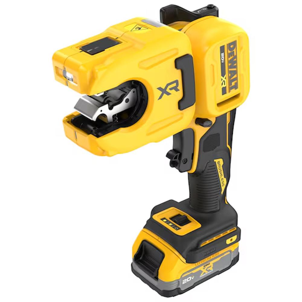 DCE154E1 Copper Tube Cutter, 20V Max, 1-1/4 Inch, Includes Battery and 2 Replacement Wheels, Dewalt