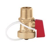 Boiler Drain Valve, 1/2 In NPT X 3/4 In GHT