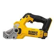DeWalt DCE180B 20V MAX cordless plastic tubing cutter, 2-inch capacity for schedule 80 PVC, tool only-side view 01.