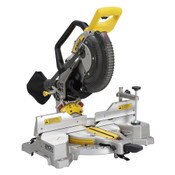 DeWalt DCS714B 20V MAX XR 10-inch cordless double bevel fixed miter saw, tool only-side view 01.