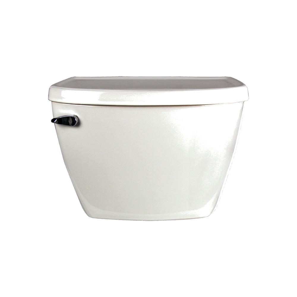 EverClean White China Pressure Assisted Toilet Tank, 1.1 GPF, with Left Hand Lever, American Standard