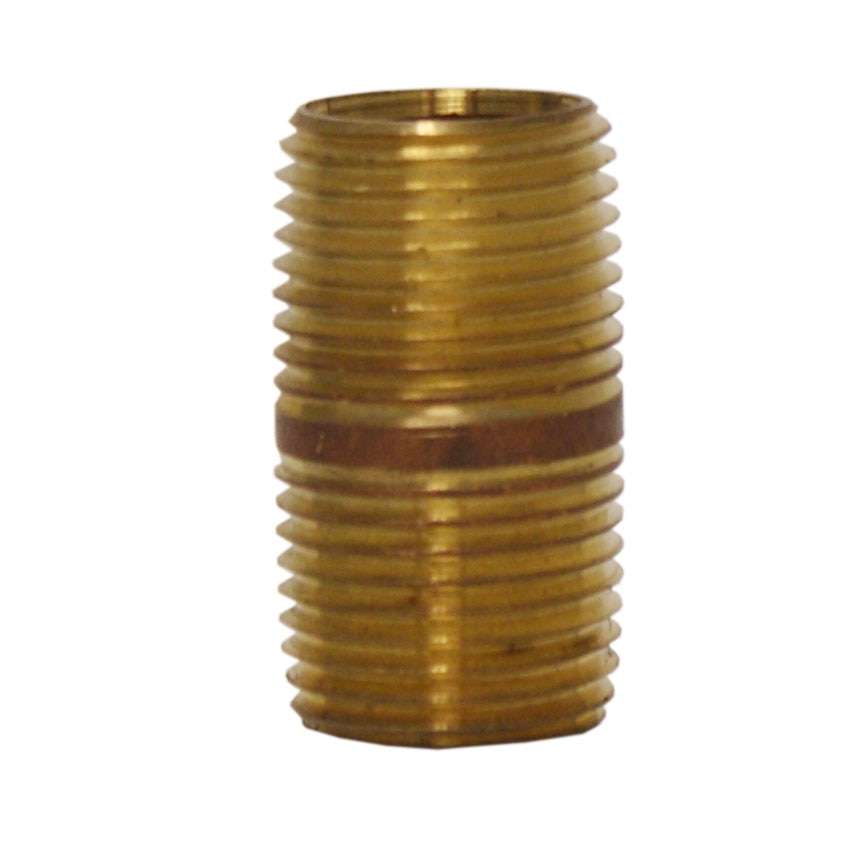 Nipple Brass 1/4 X Close