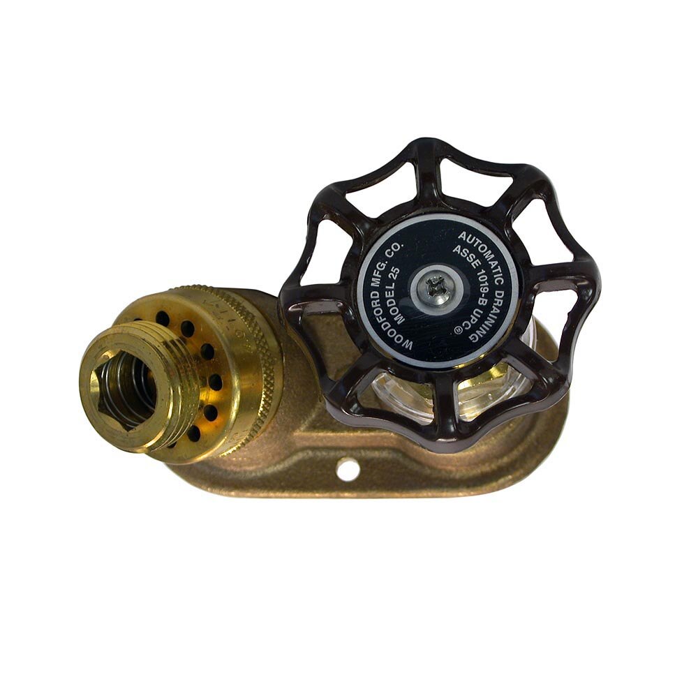 Hydrant 10 In Wall Freezeless Anti Siphon 1/2 FIP X 3/4 MIP