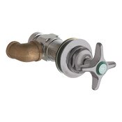 Remote Water Valve, 3/8" Npt Female Thread Inlet, 2-1/2" Cross Handle (204-Cwjksam), Water Valve, S