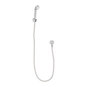 Wall-Mounted Shower Hand Spray, Wall-Mounted Hand Spray Holder, Polished Chrome, 2.5 GPM Hand Spray