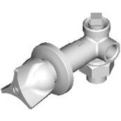 Remote Straight Or Angle Valve, Angle Valve, Polished Chrome, Slow Compression Operating Cartridge,