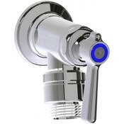 Inside Sill Fitting, Polished Chrome, Full-Flow Hose Thread Outlet With Inline Vacuum Breaker (E27J