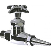 Straight Laboratory Water Valve, Laboratory Nozzle With 10 Serrations For Laboratory Hose (E7Jkcp),