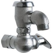 Inside Sill Fitting, 2-1/4" Tee Handle (293-006Jkrcf), Rough Chrome, Ceramic 1/4-Turn Operating Car