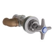 Remote Multiple Service Valve, Multiple Service Valve, Satin Antimicrobial, 3/8" Npt Female Thread