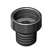 3/8 In NPT Male X 7/8-20 UN Chrome Plated Brass Female Faucet Adapter
