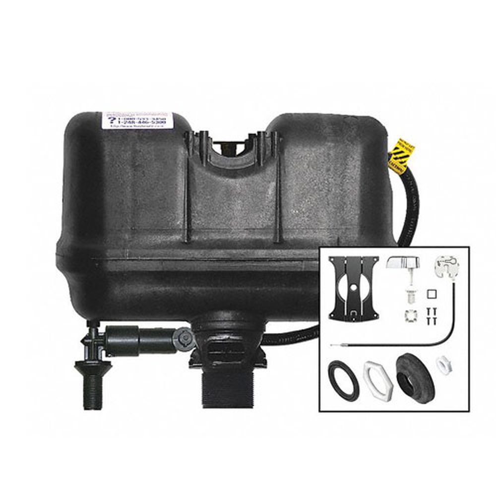 Tank System, 1.6 GPF Change Out Kit (Two Piece Fixtures) with Handle Kit, Flushmate